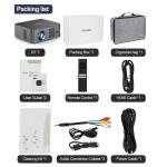 GELEIPU X5 Projector EU Plug